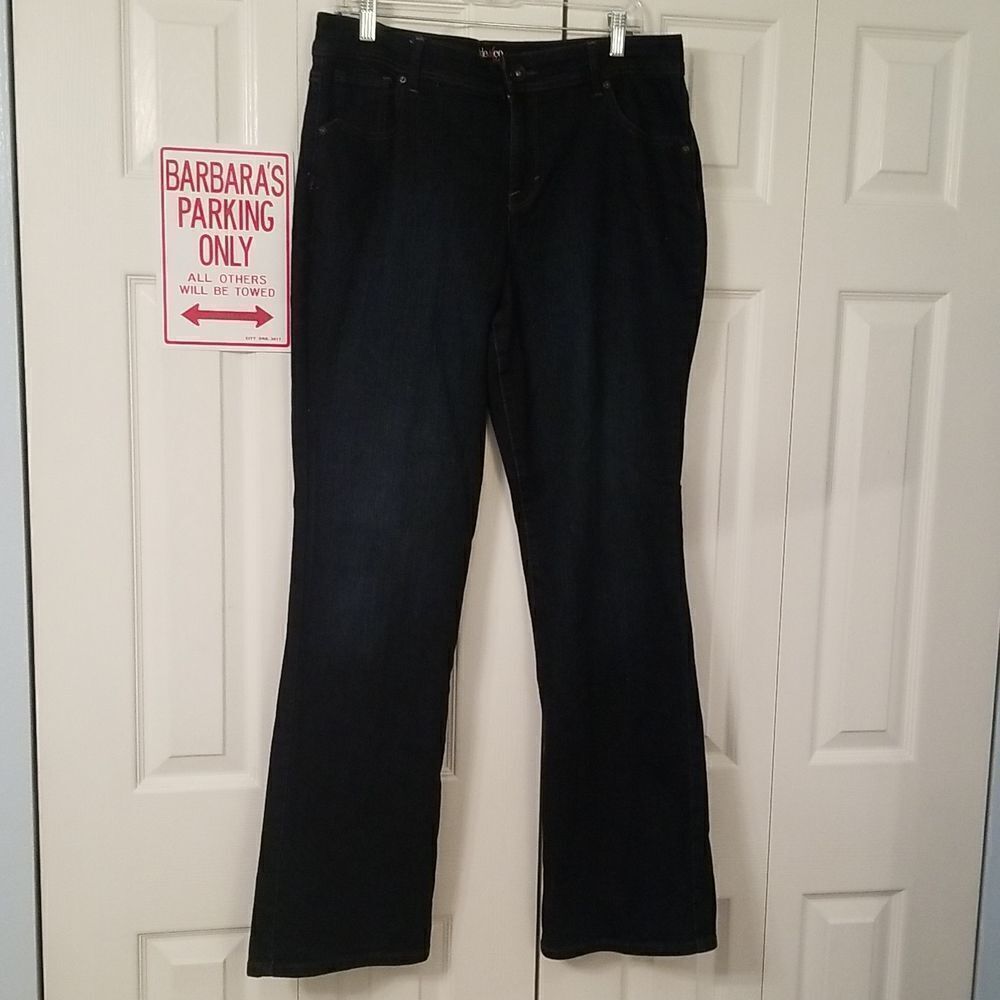 Style & Co. Women's Boot Cut Jeans in Dark Blue Indigo